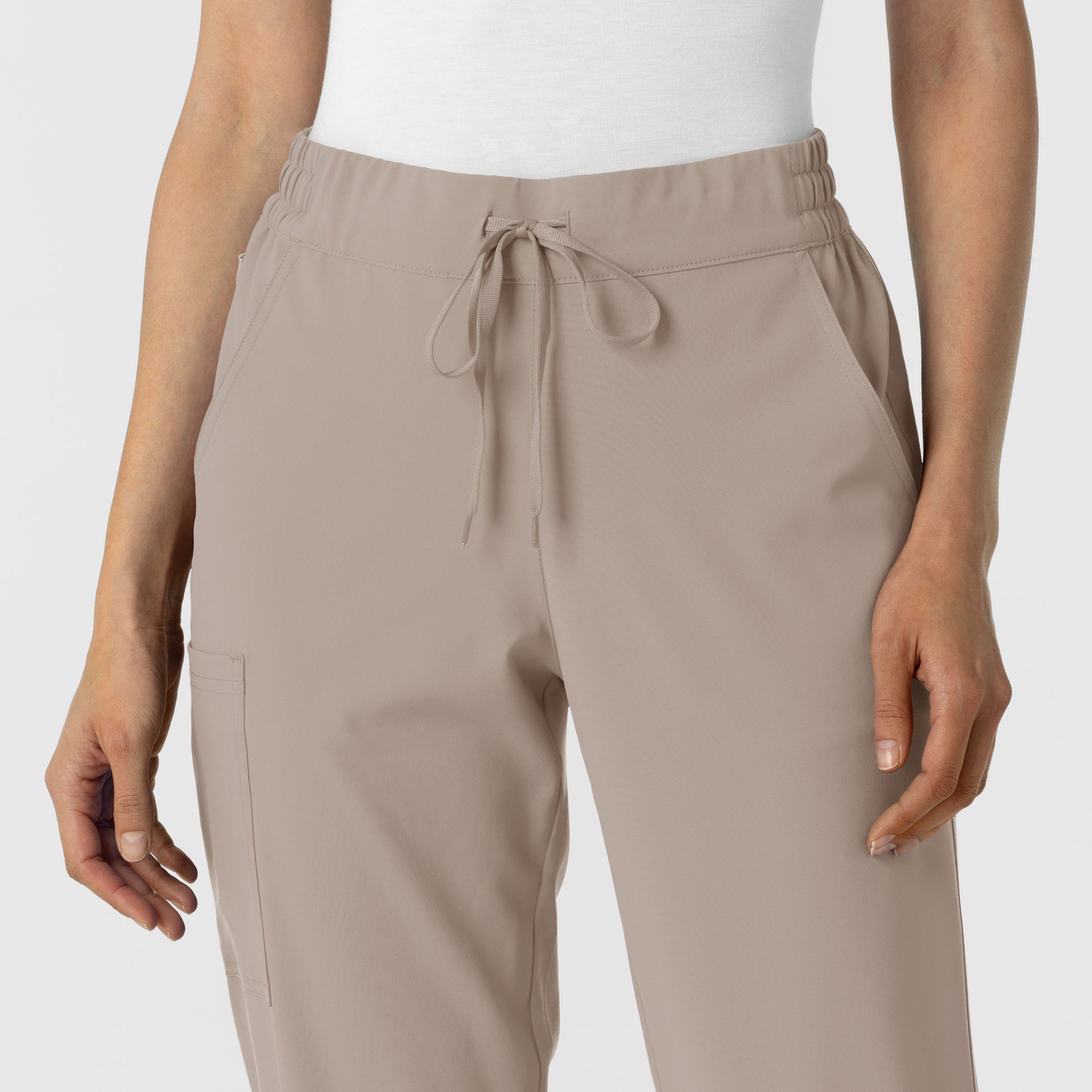 RENEW 5934 Jogger Scrub Pants Haze Model Image Left Side | Wink