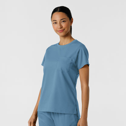Boundless 6451 Women's Classic Tee Pacific Blue
