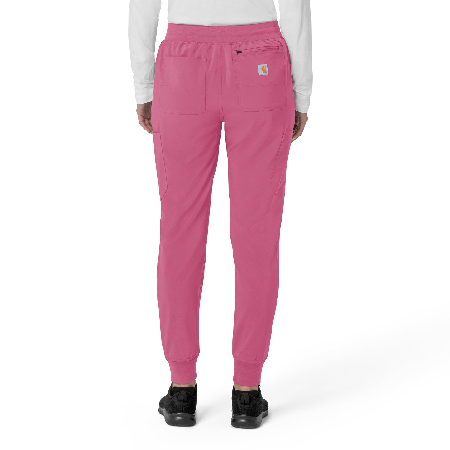 Force Cross-Flex C53110 Women's Cargo Jogger Scrub Pants Electric Fuschia