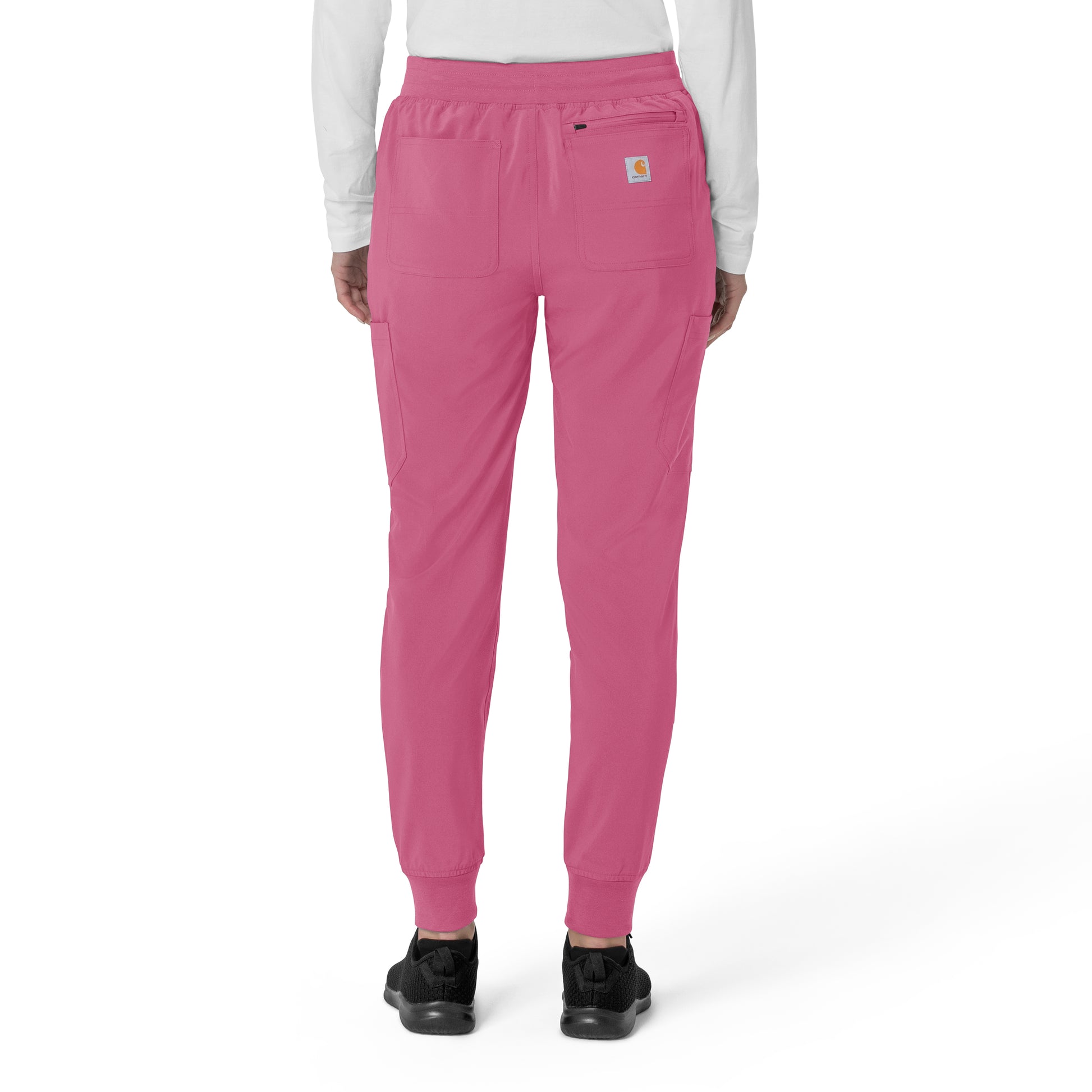 Force Cross-Flex C53110 Women's Cargo Jogger Scrub Pants Electric Fuschia