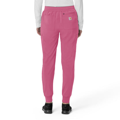 Force Cross-Flex C53110 Women's Cargo Jogger Scrub Pants Electric Fuschia