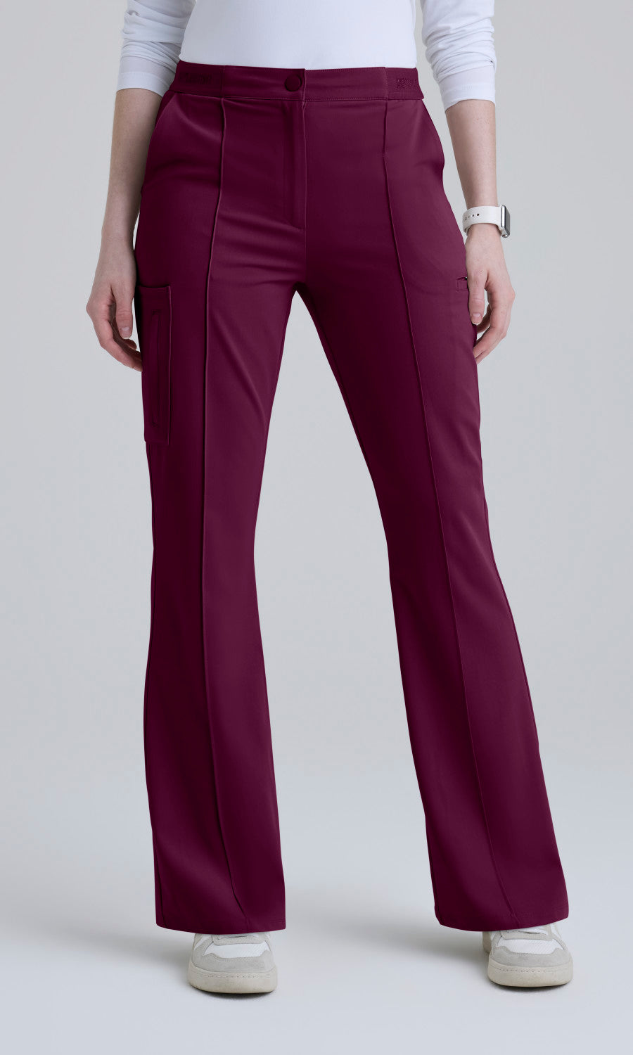 Grey's Anatomy Cultivate GRGP740 Spring Pant Wine - front