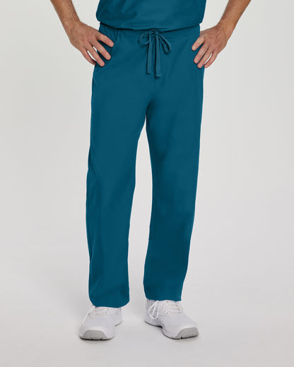 Essentials 7602 Unisex Reversible Scrub Pants Caribbean Image