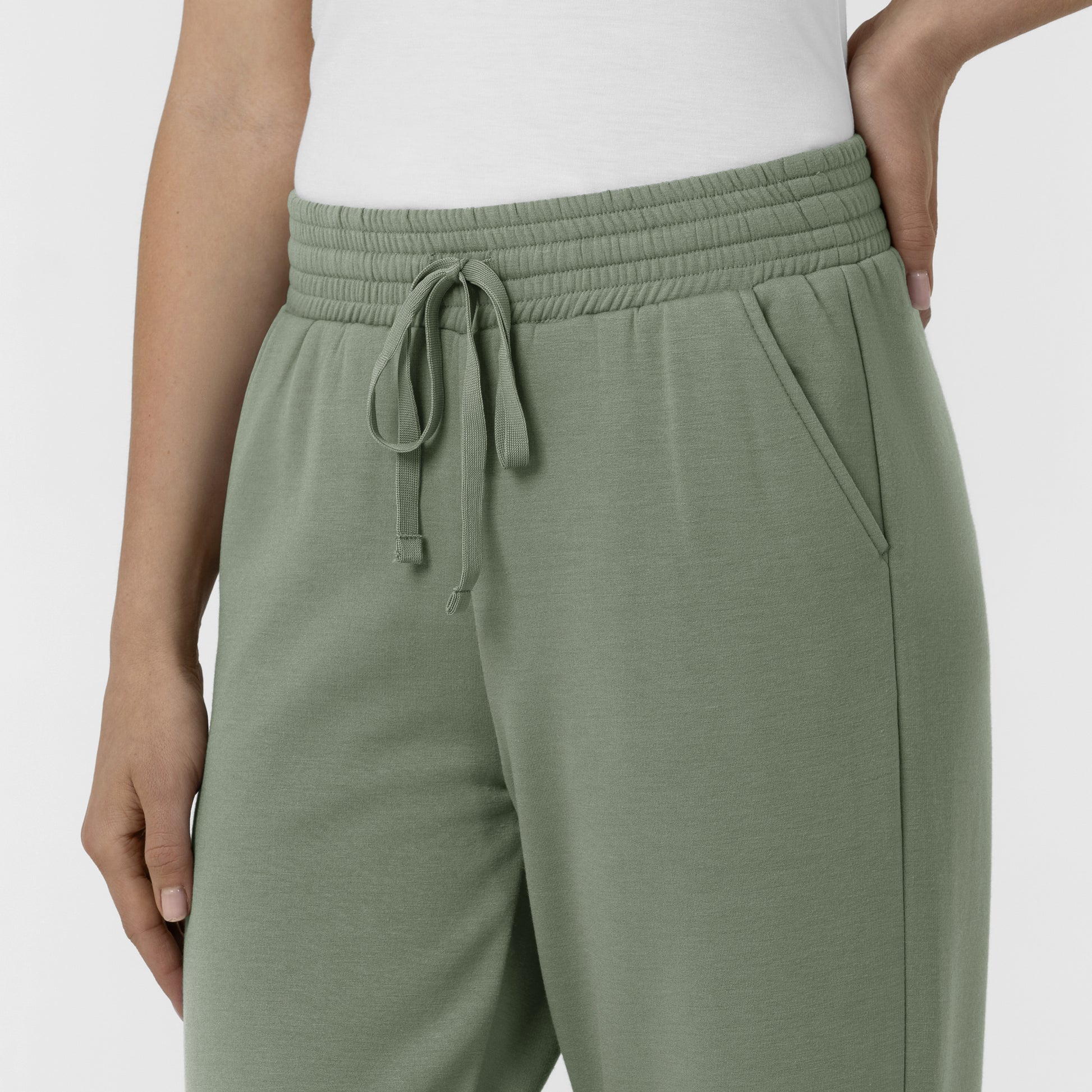 Unwind & Lounge 5189 Women's Wide Leg Pants Sage