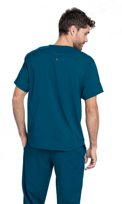 Grey's Anatomy Spandex Stretch GRST009 Wesley Scrub Top Bahama