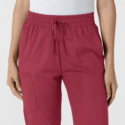 Boundless 5251 Women's Bootcut Scrub Pants Ruby