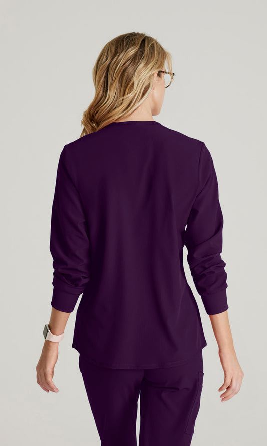 Skechers SK401 Stability Scrub Jacket Eggplant