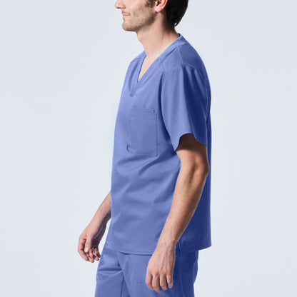 ProFlex LT108 Men's 2 Pocket V Neck Scrub Top Ceil Image