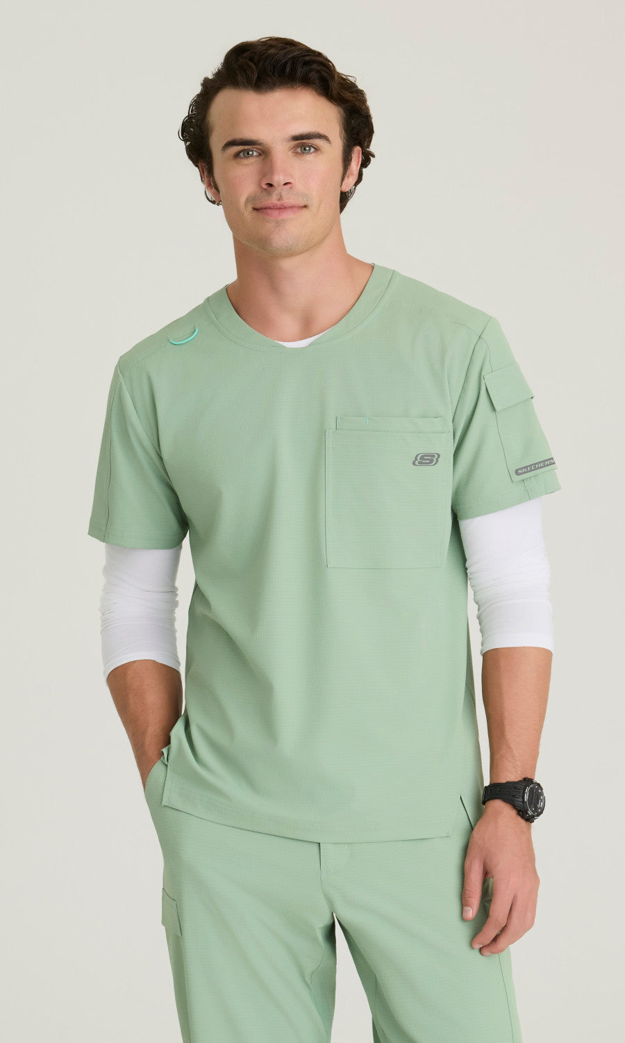 Skechers MotionTech SKT277 Station Top Field Green