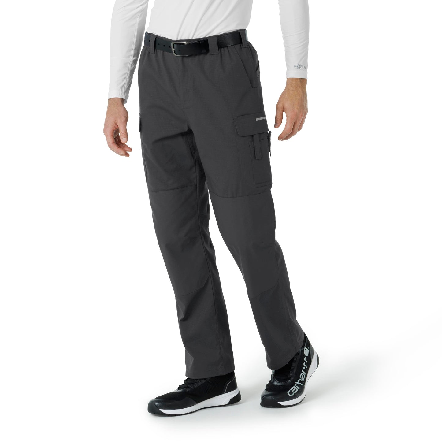 Rugged Flex C57418 Men's Ripstop Cargo Pantss Pewter