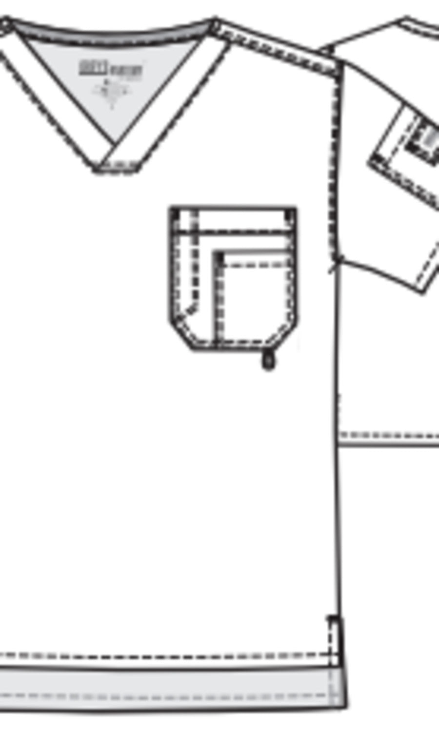 Grey's Anatomy Classic 0107 Preston Scrub Top Bahama