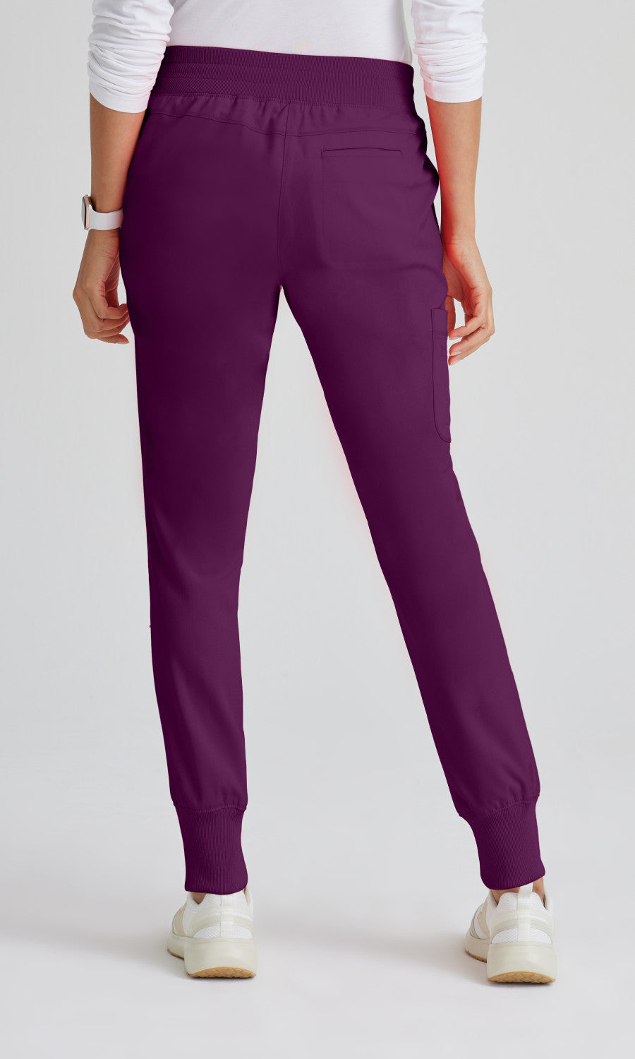 Grey's Anatomy Stretch GRSP537 Eden Jogger Wine