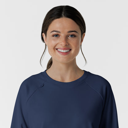 Layers 2169 Women's Pullover Sweatshirt Navy
