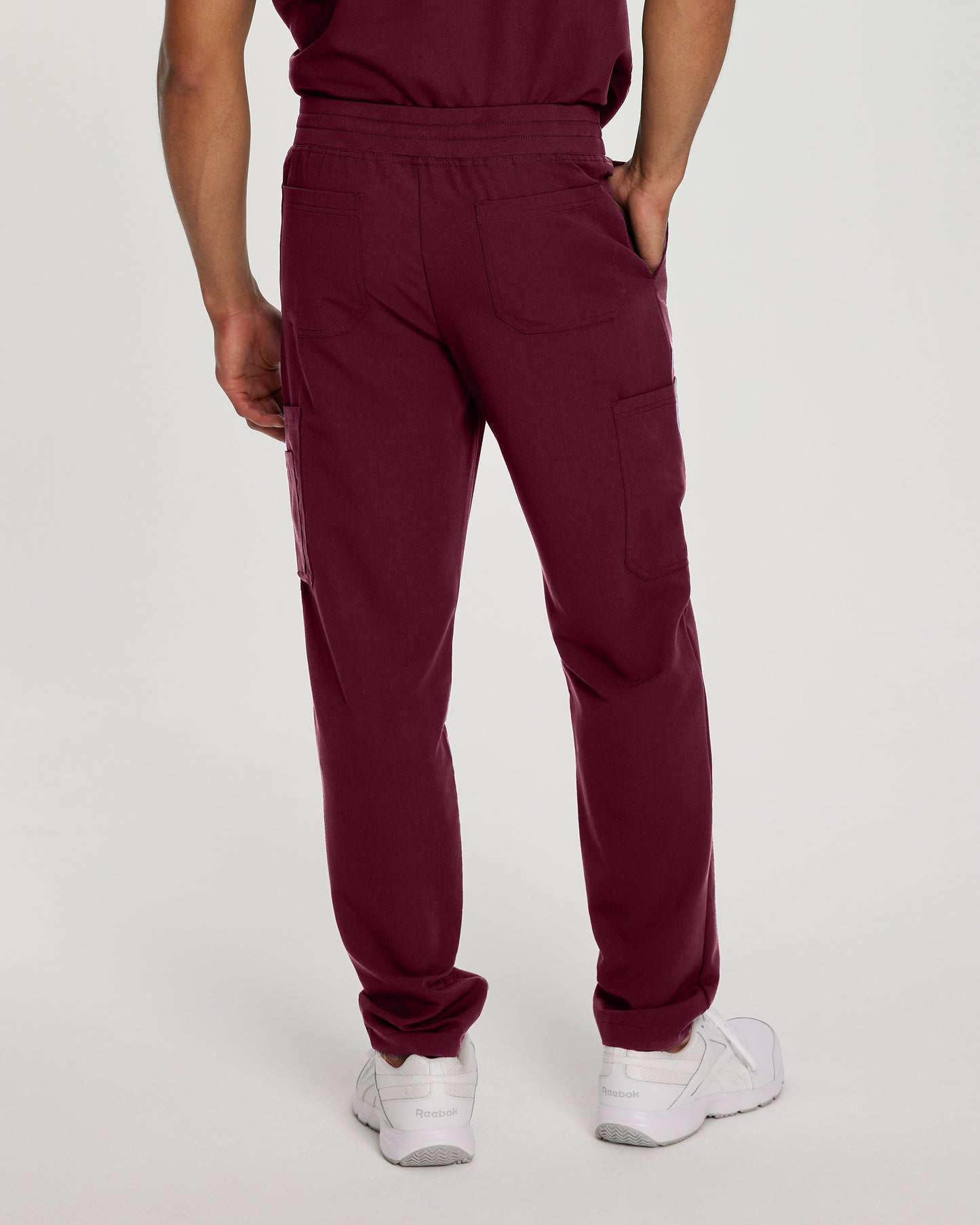 V-Tess 227 Men's Cargo Scrub Pants Wine Image