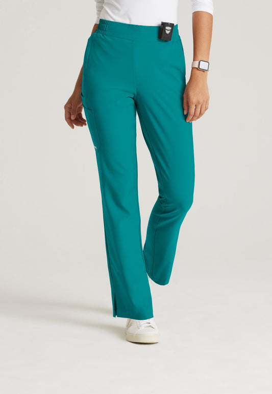 Greys Anatomy Evolve GSSP627 Cosmo Scrub Pants Teal