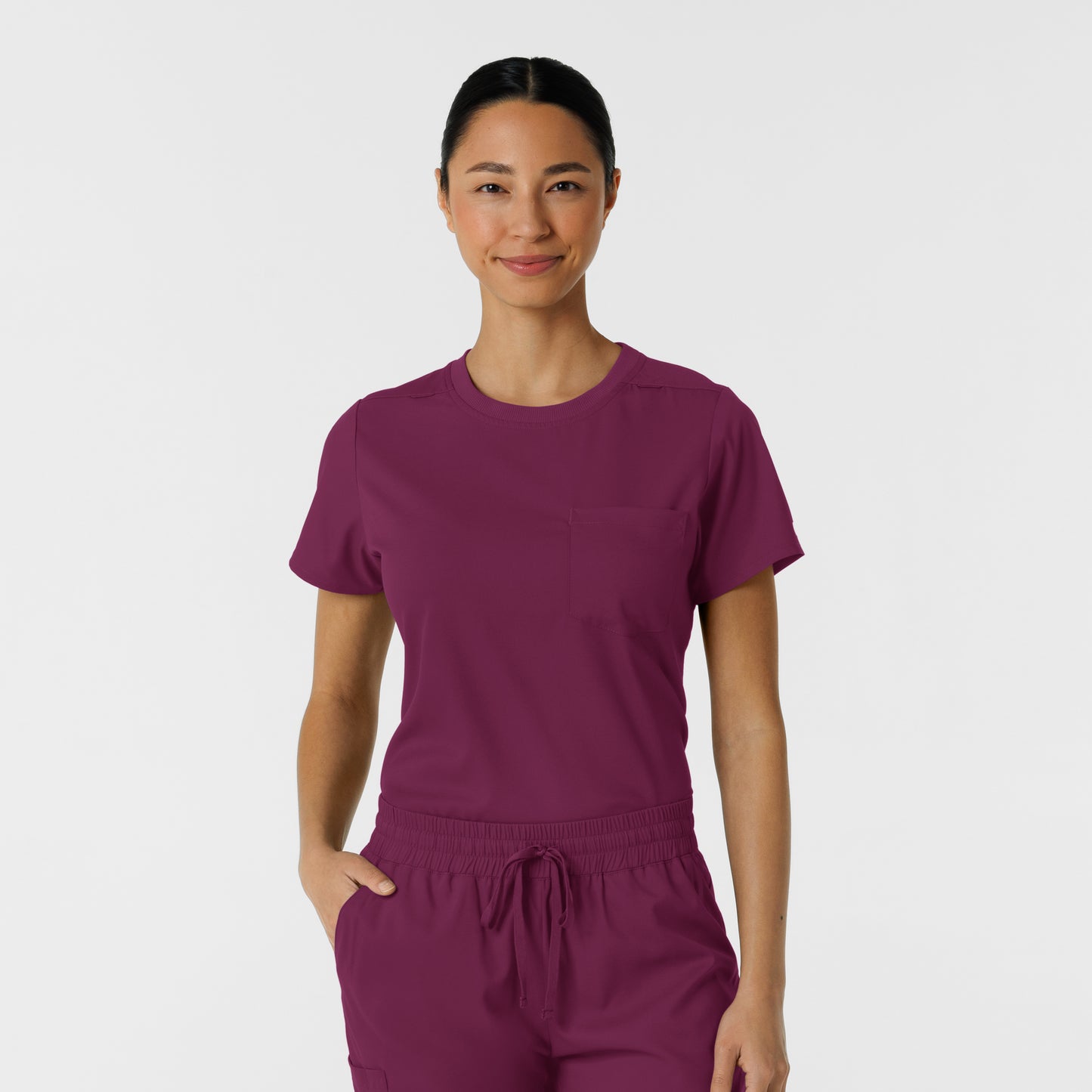 Boundless 6451 Women's Classic Tee Wine