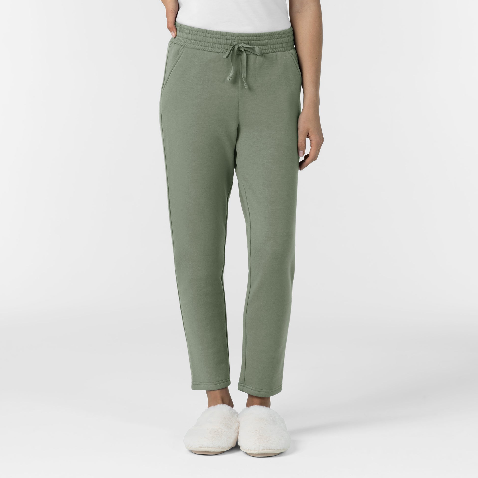 Unwind & Lounge 5289 Women's Slim Leg Pants Sage