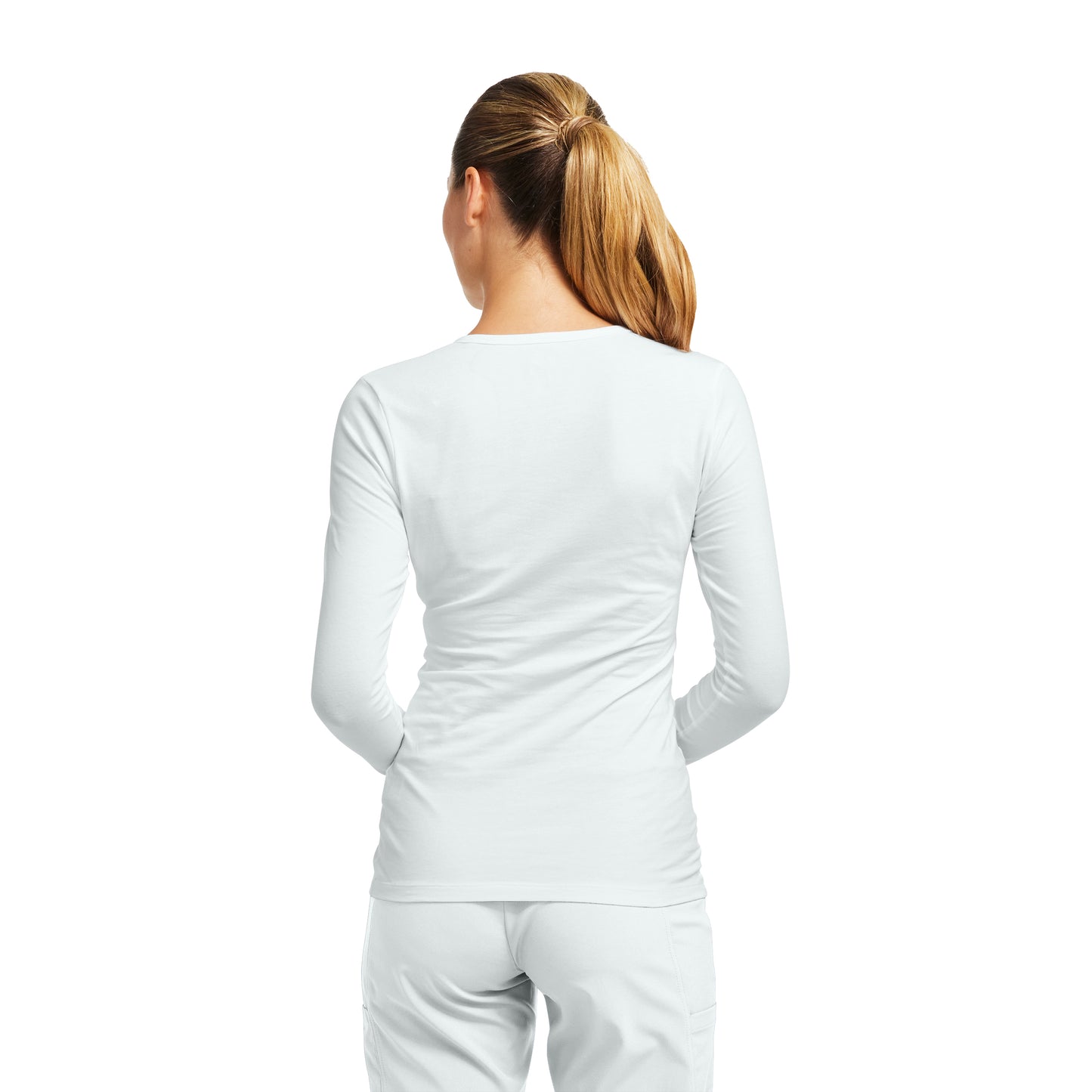 Core Program 205 Women's Long Sleeve Tee White Image