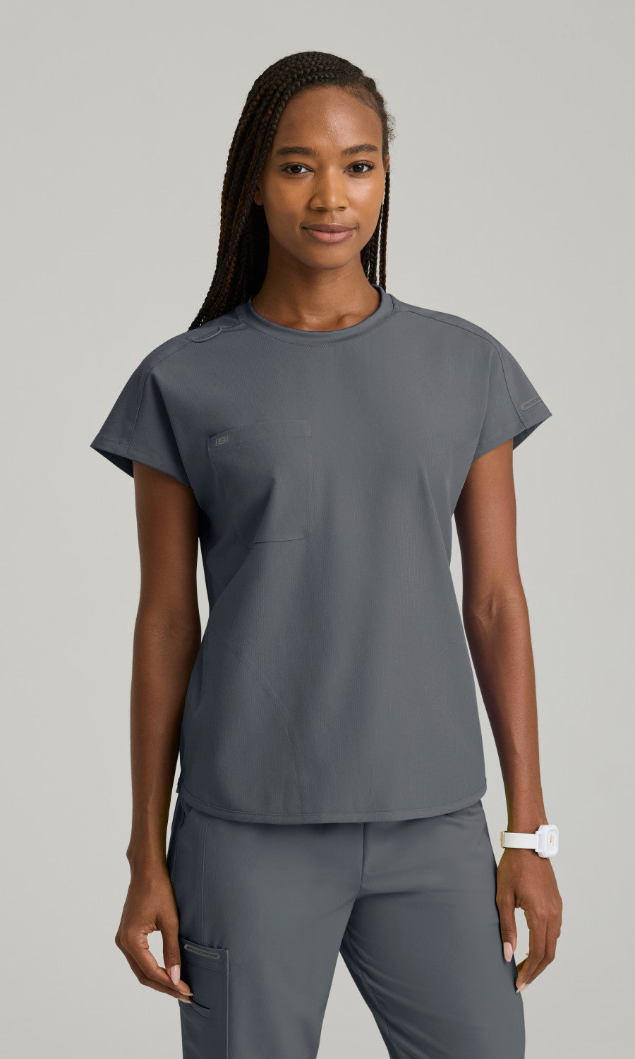 Skechers SKT326 Fresh Top Pewter - front