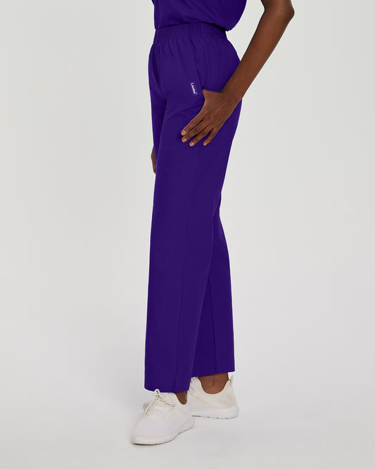 Essentials 8327 Women's Scrub Pants Grape Image