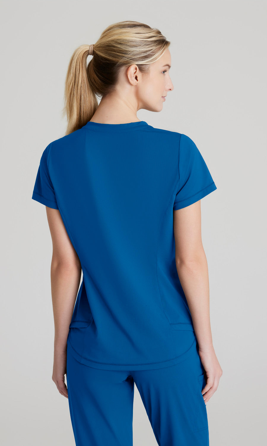 Skechers Slip-Ins Knits SKT221 Flow Knit Scrub Top New Royal