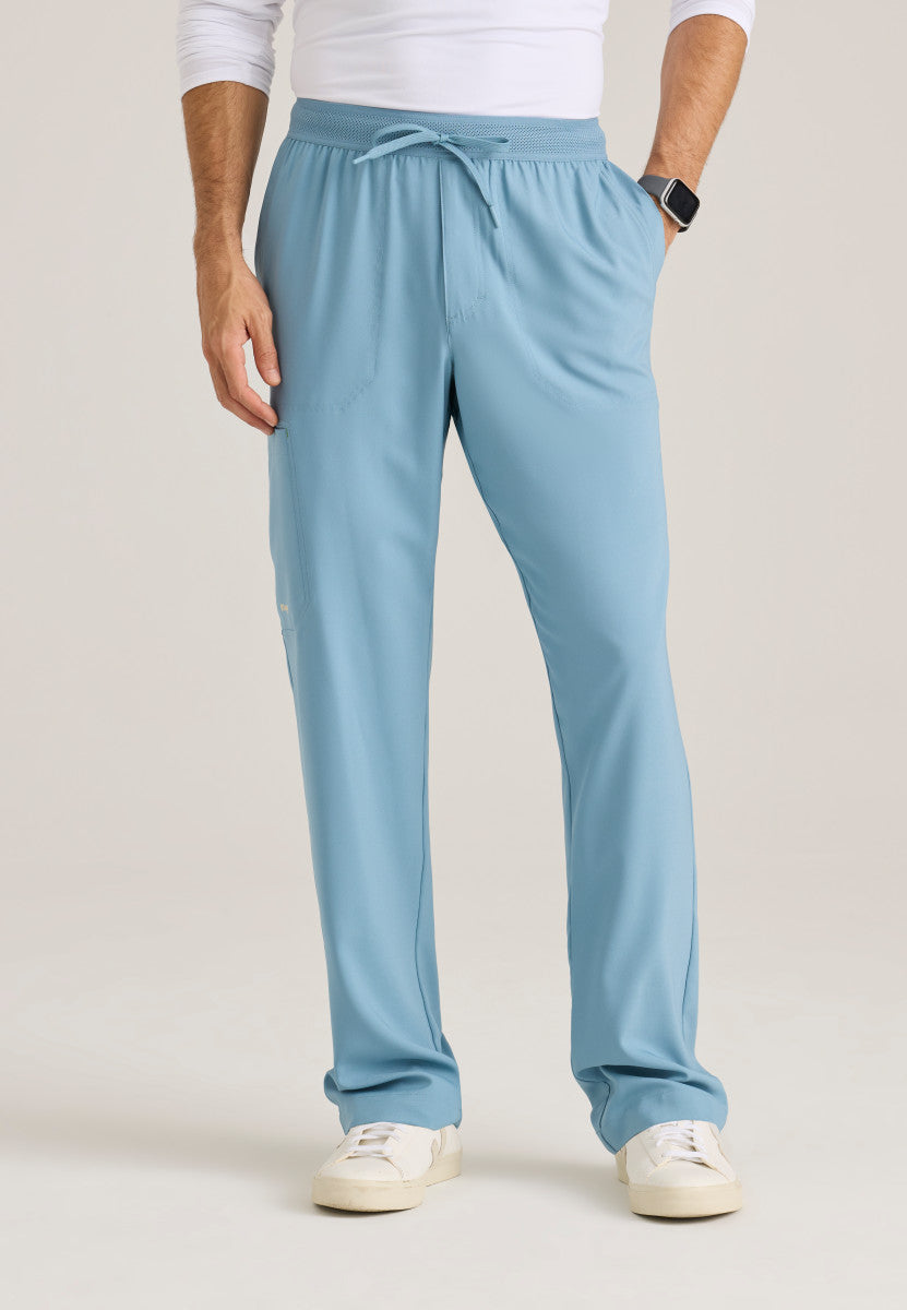 Greys Anatomy Evolve GSSP649 Highland Scrub Pants Ocean Mist