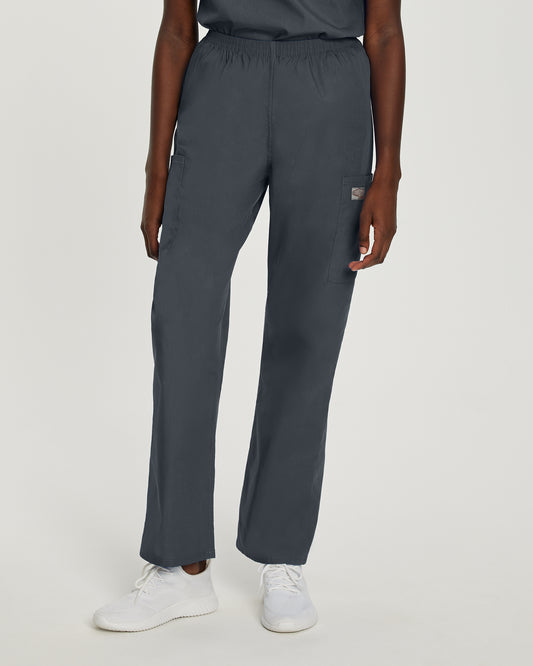 Scrub Zone 83221 Women's Cargo Scrub Pants Graphite Image