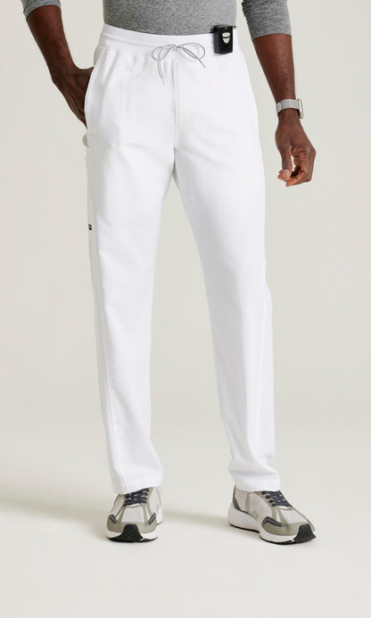 Grey's Anatomy Stretch GRSP617 Hudson Scrub Pants White