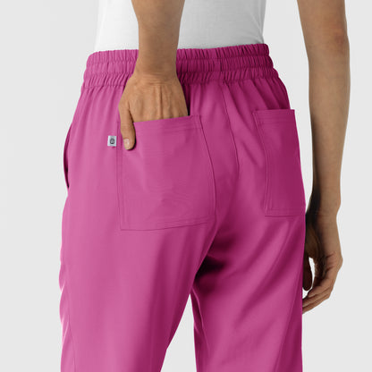 RENEW 5934 Jogger Scrub Pants Raspberry Model Image Alternate | Wink