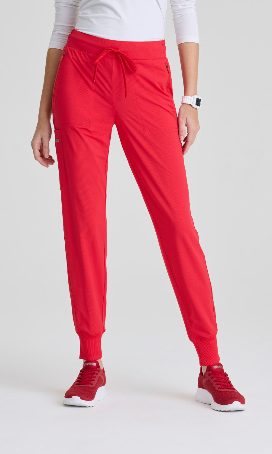 Skechers Slip-ins SKP669 Women's Pace Knit Jogger in Hero by Barco Model Image Front