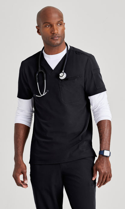 Barco Unify BUT153 Rally Scrub Top Black