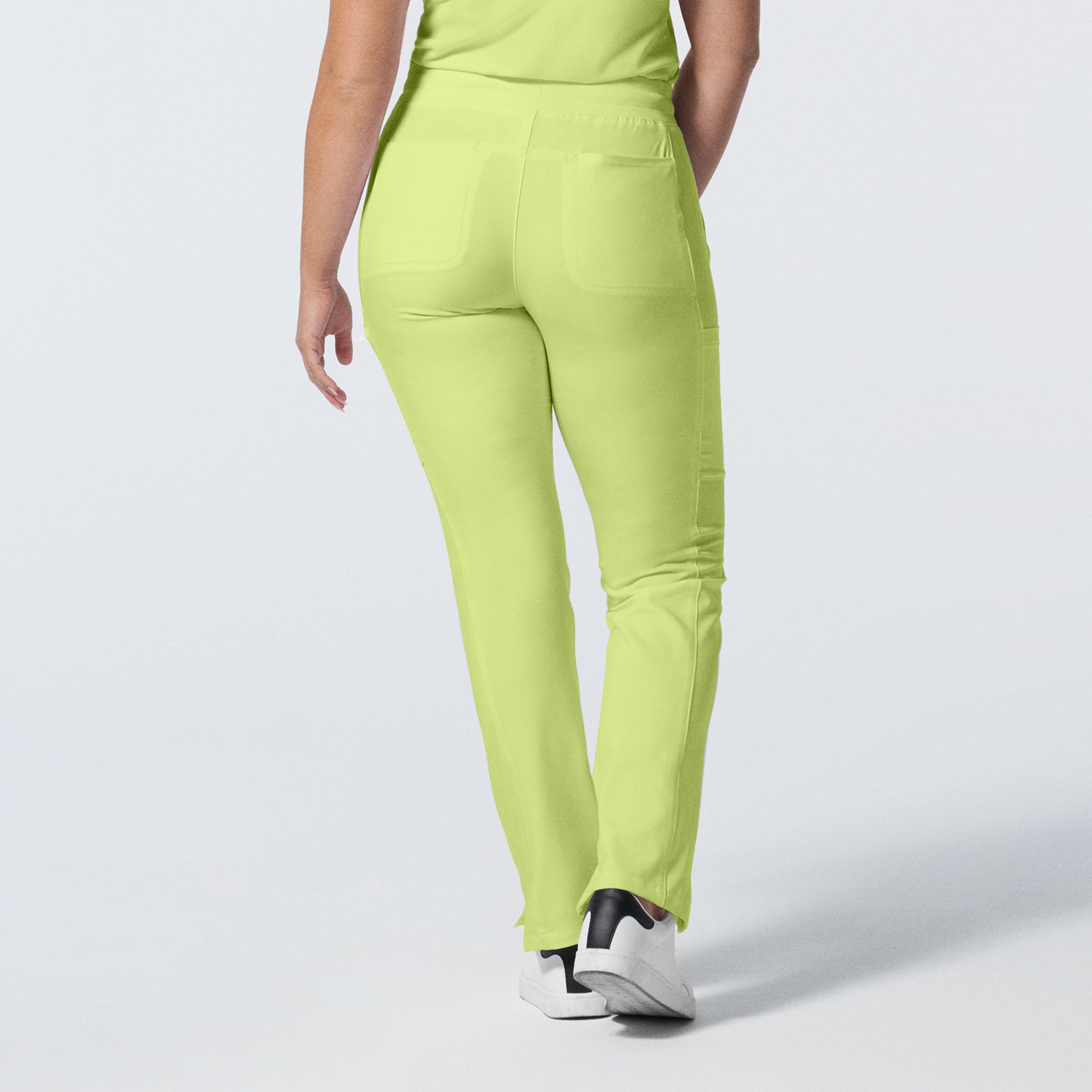 Forward LB400 Women's Cargo Scrub Pants Citron Image