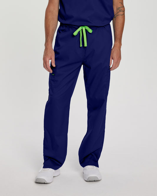 ProFlex 2104 Unisex Cargo Scrub Pants True Navy Image