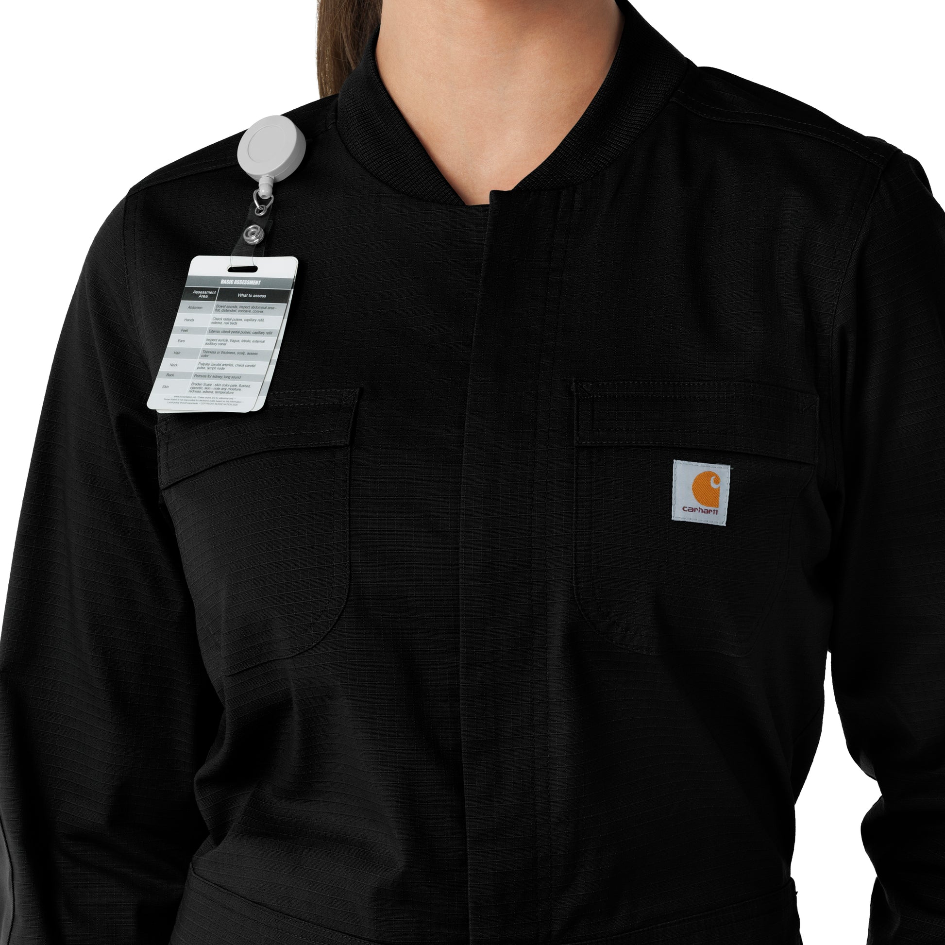 Rugged Flex C21418 Women's Ripstop Coverall Black