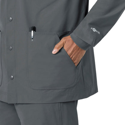 Force Essentials C85013 Unisex Chore Coat Pewter Model Image Alternate | Carhartt