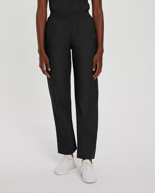 Essentials 8327 Women's Scrub Pants Black Image