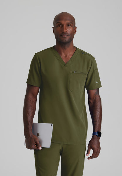 Barco Unify BUT153 Rally Scrub Top Olive