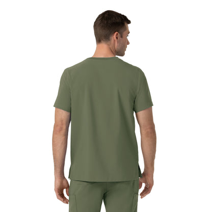 Force Cross-Flex C16510 Men's Crew Neck Scrub Top Olive