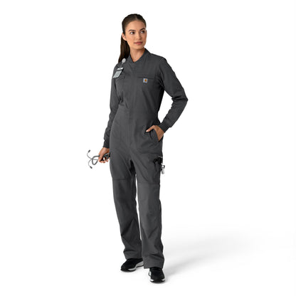 Rugged Flex C21418 Women's Ripstop Coverall Pewter