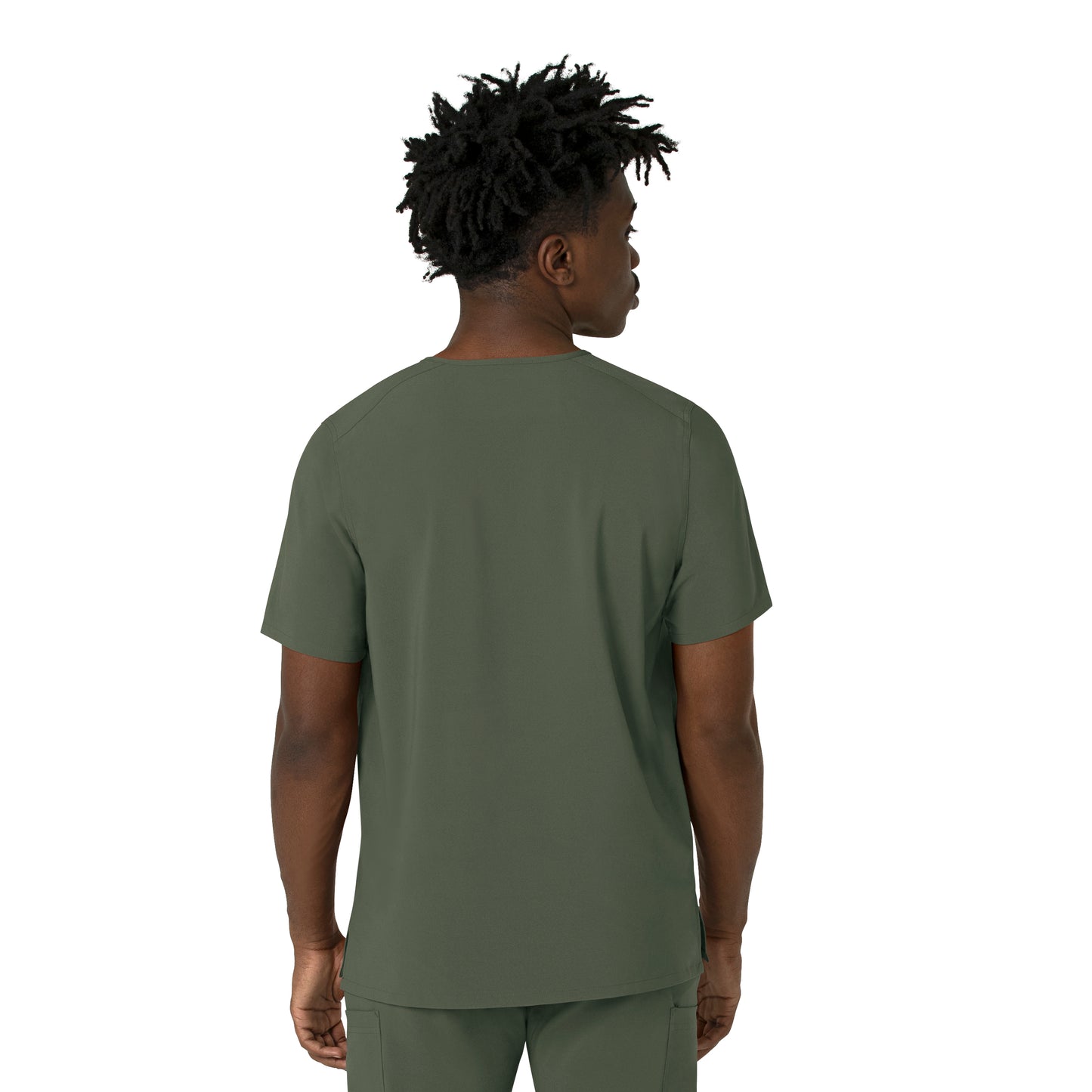 Force Cross-Flex C16410 Men's V-Neck Scrub Top Olive