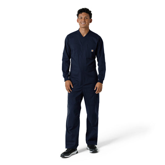 Rugged Flex C22418 Men's Ripstop Coverall Dark Navy