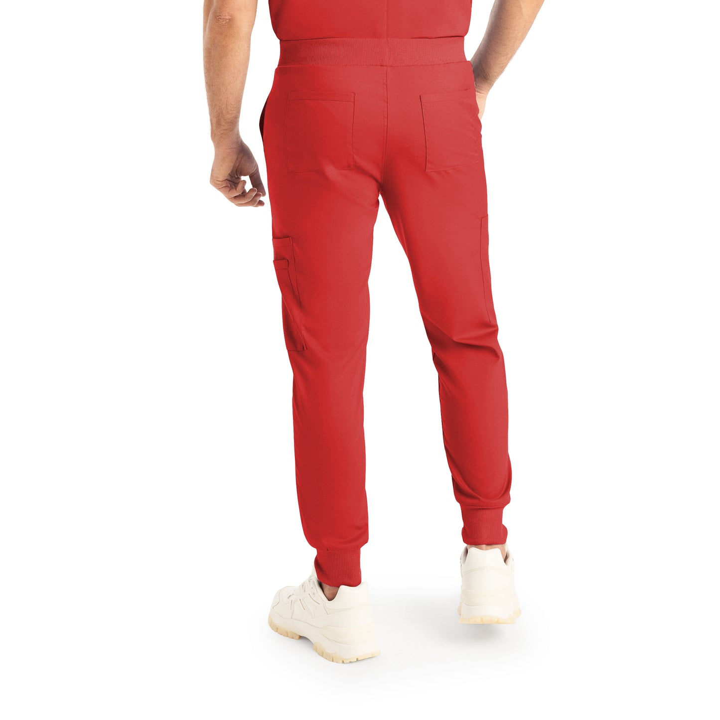 ProFlex LB407 Men's Jogger Scrub Pants True Red Image