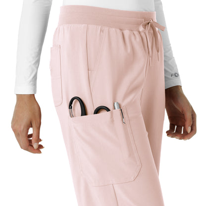 Force Cross-Flex C53310 Women's Boot Cut Scrub Pants Soft Rose