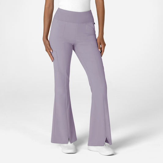 RENEW 5534 Women's Cargo Flare Scrub Pants Wisteria