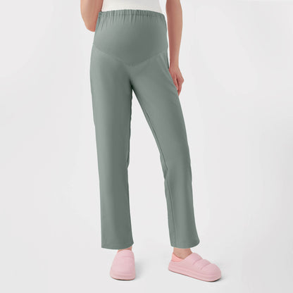 Quantum 2068 Zara Maternity Pants Camp Green