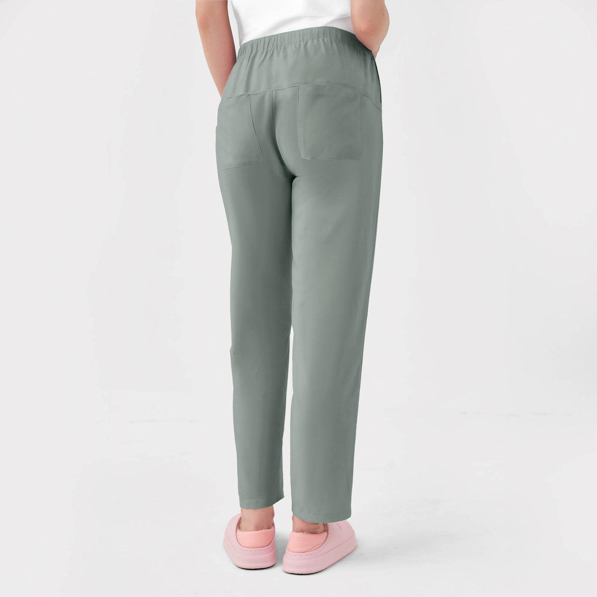 Quantum 2068 Zara Maternity Pants Camp Green