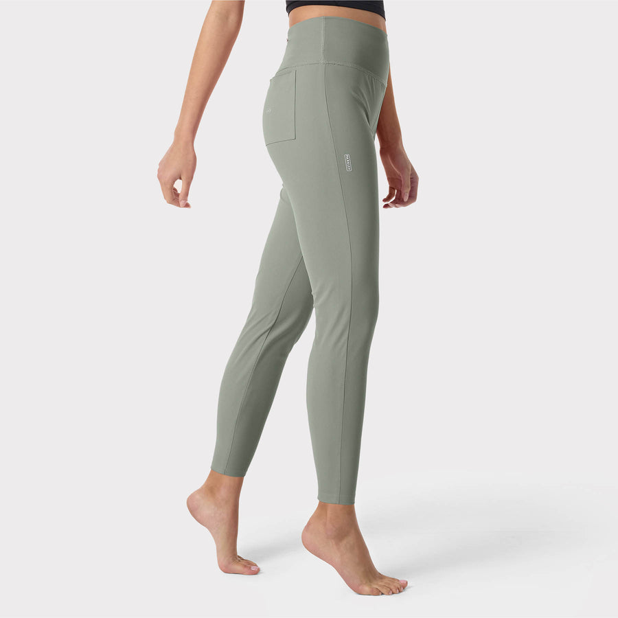 Kinetic 2076 Super Nova Scrub Leggings Camp Green