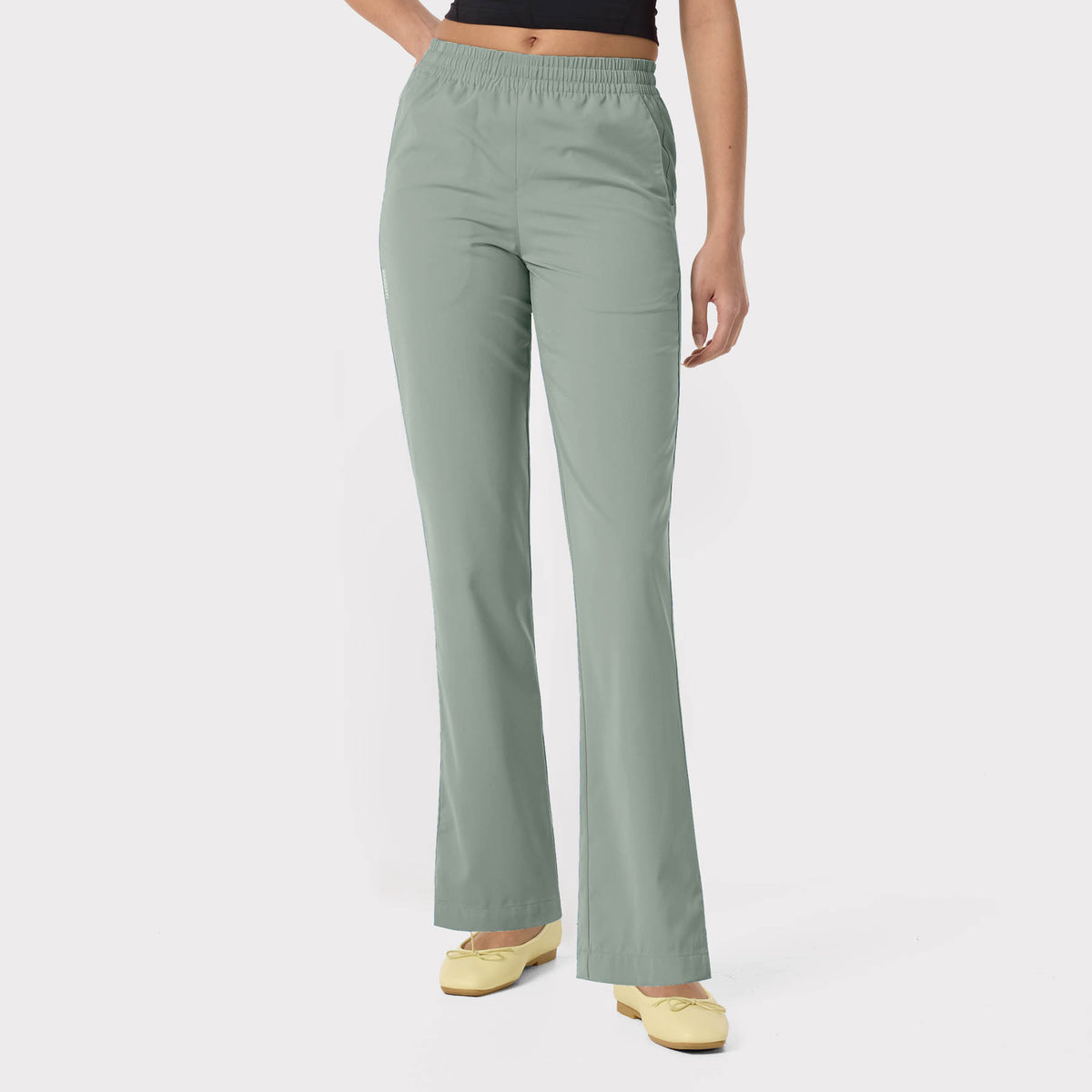 Quantum 2088 Kai 5 Pocket Mini-Flare Pants Camp Green