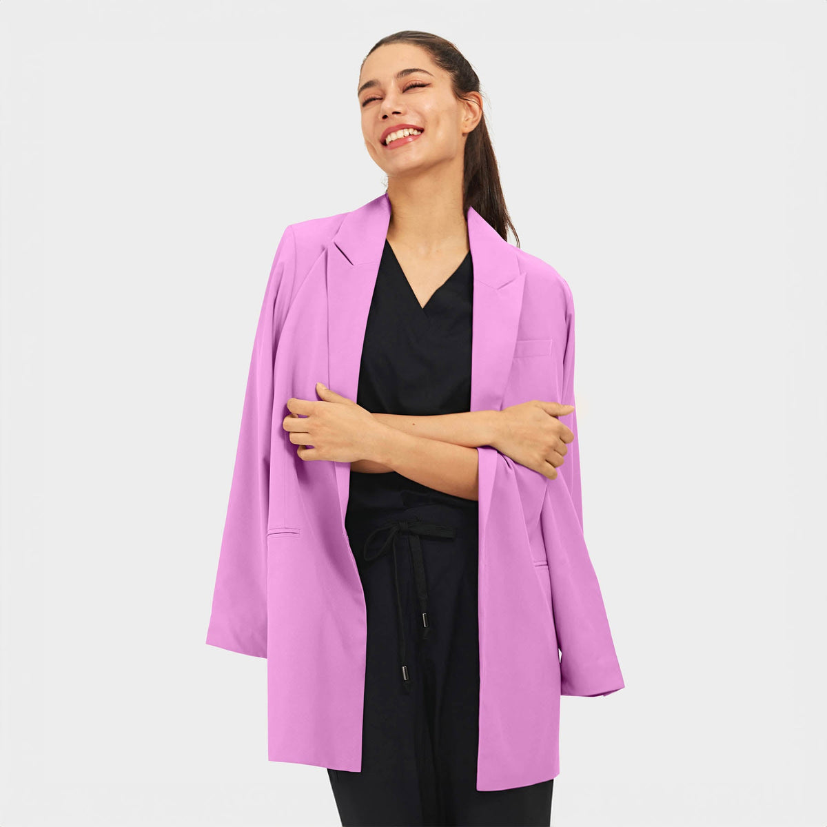 Parkley 3002 Women's Lab Blazer Pink Purple