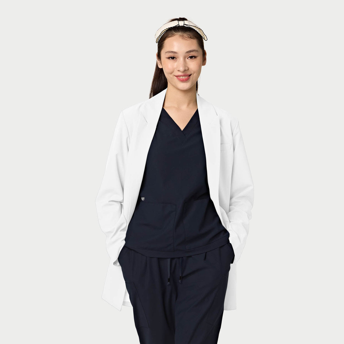 Parkley 3002 Women's Lab Blazer White
